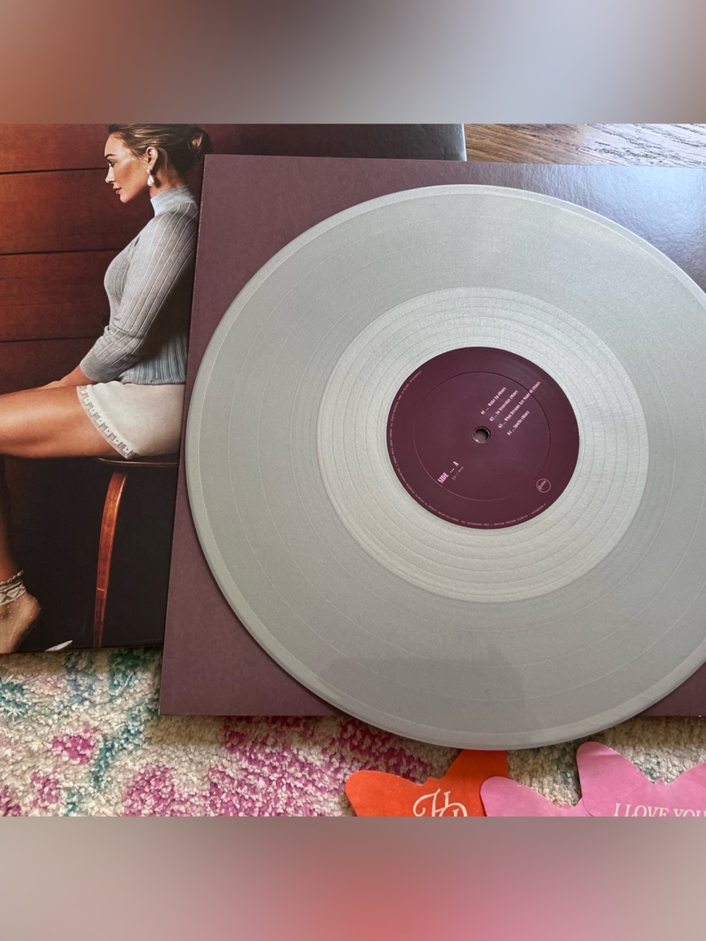 Hilary Duff Vinyl lot - Mine RSD 2026 Vinyl LP Record Store Day, signed LoS - Picture 4 of 4